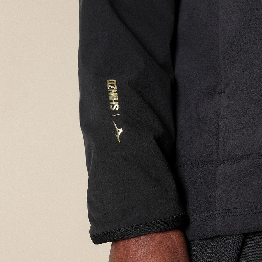 Mizuno SHINZO ZIP FLEECE Black